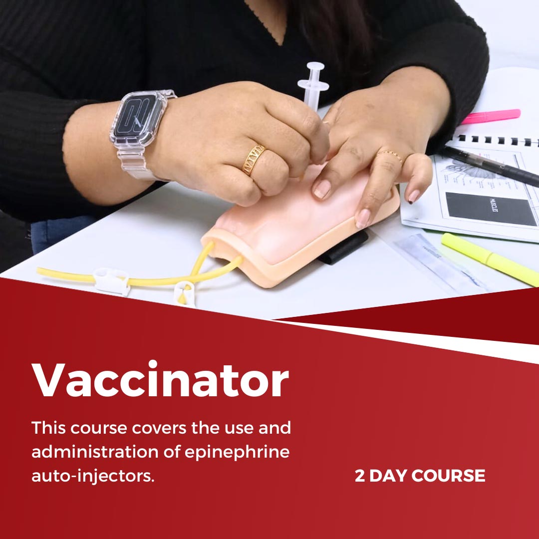 Vaccinator Course: Learn Anaphylactic Emergencies & COVID-19 Vaccination